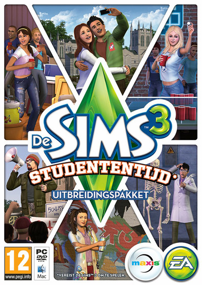 De Sims 3: Studententijd PC is nooit meer leverbaar