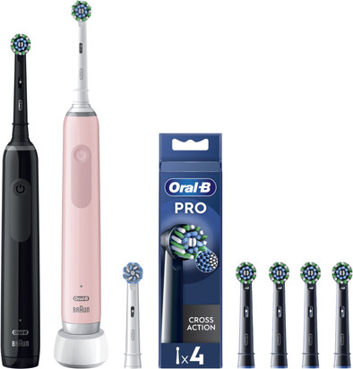 Le produit Oral-B Pro Serie 3 Lot de 2 Noir et Rose Value Pack ne sera plus jamais disponible