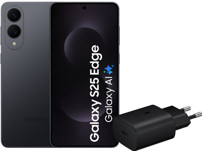 Le produit Samsung Galaxy S25 Edge 256 Go Noir 5G + Samsung Chargeur 25 Watts Noir ne sera plus jamais disponible