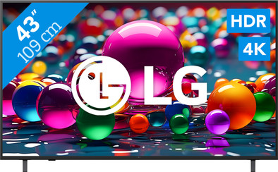 LG 43" Smart UA75 4K (2025) is nooit meer leverbaar