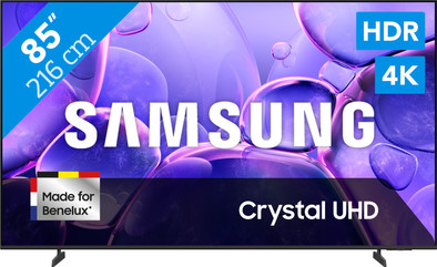 Samsung 85" Crystal UHD U8070F 4K (2025) is nooit meer leverbaar
