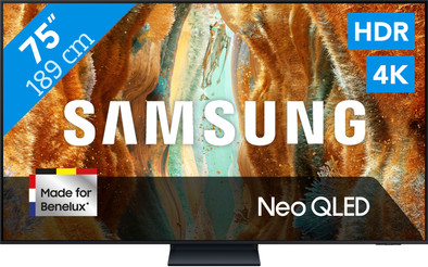 Samsung 75" Neo QLED QN73F 4K (2025) is nooit meer leverbaar