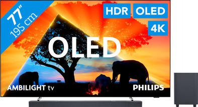 Philips 77OLED759 - Ambilight (2024) + JBL Bar 800 Black is no longer available