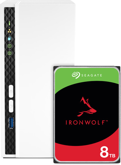 QNAP TS-133 + Seagate Ironwolf 8TB is nooit meer leverbaar