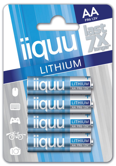 iiquu lithium AA is nooit meer leverbaar