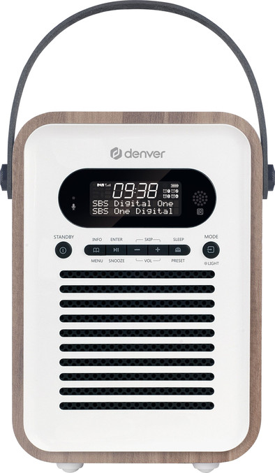 Le produit Denver DAB-61 Blanc ne sera plus jamais disponible