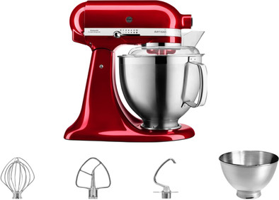 KitchenAid 5KSM185PSECA Appelrood is nooit meer leverbaar
