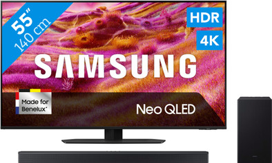 Samsung 55 inches Neo QLED QN90F 4K (2025) + Samsung HW-Q600F (2025) is no longer available