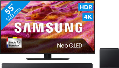 Samsung 55 inches Neo QLED QN90F 4K (2025) + Samsung HW-QS700F (2025) is no longer available