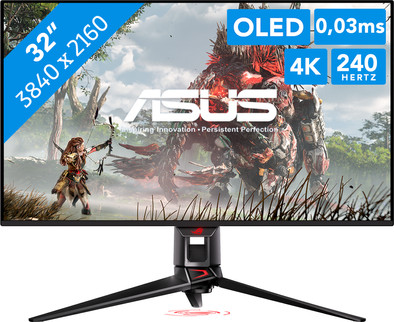 Le produit ASUS ROG Swift PG32UCDMZ QD-OLED ne sera plus jamais disponible