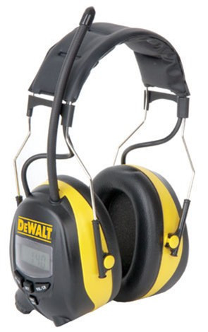 DeWalt Gehoorbeschermer met FM-radio is nooit meer leverbaar