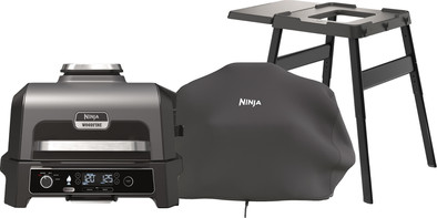 Ninja Woodfire Elektrische BBQ Grill en Smoker OG850EU Starterspakket is nooit meer leverbaar