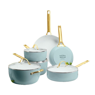 Le produit GreenPan Padova Reserve Batterie de Cuisine 10 Pièces Sky Blue ne sera plus jamais disponible