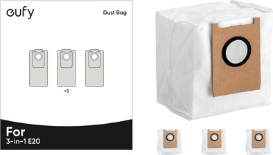 Le produit Eufy E20 Sacs d'Aspirateur (3 Pièces) ne sera plus jamais disponible