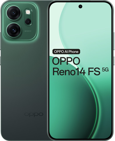 Le produit OPPO Reno 14 FS 512 Go Vert 5G ne sera plus jamais disponible