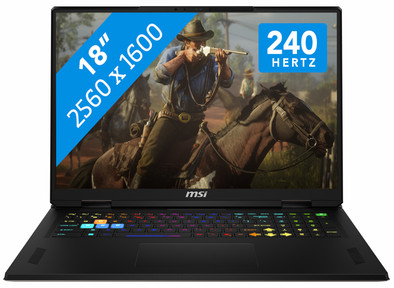 MSI Vector 18 HX AI A2XWIG-639BE Azerty is nooit meer leverbaar