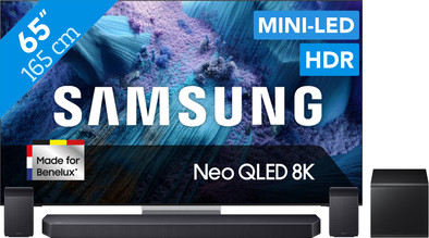 Samsung 65 inches Neo QLED QN990F 8K (2025) + Samsung HW-Q930F Black is no longer available