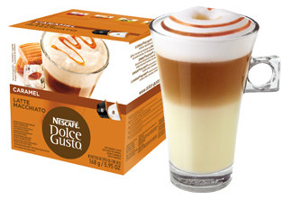 Dolce Gusto Cups Caramel Latte Macchiato 8 dranken is nooit meer leverbaar