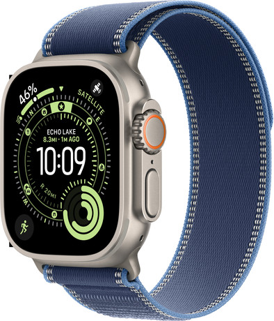 Apple Watch Ultra 3 Cellular 49mm Natural Trail Band M/L is nooit meer leverbaar
