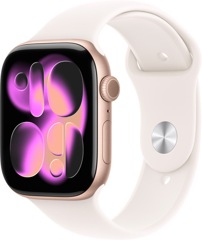 Le produit Apple Watch Series 11 46 mm Or Rose Bracelet Sport S/M ne sera plus jamais disponible