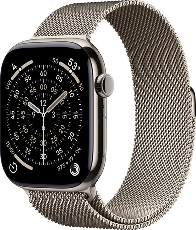 Apple Watch Series 11 Cellular 46mm Titanium Natural Sport Band M/L is no longer available