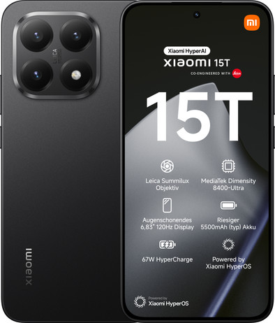 Xiaomi 15T 256GB Black 5G is no longer available