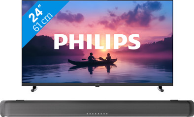 Philips 24" PHS6000 (2025) + Philips TAB5109 is nooit meer leverbaar