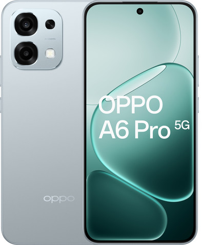 OPPO A6 Pro 256GB Zilver 5G is nooit meer leverbaar