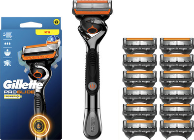 Le produit Gillette Proglide Power + 13 Recharges de Rasoir ne sera plus jamais disponible
