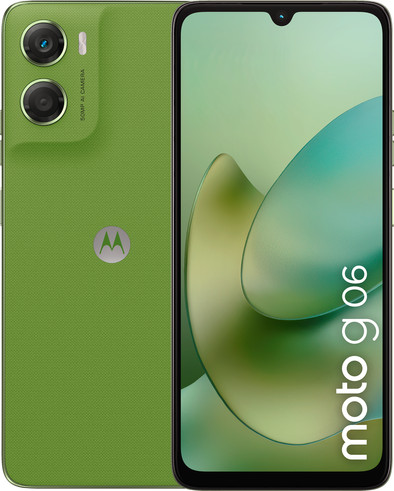 Motorola Moto G06 256GB Tendril Groen 4G is nooit meer leverbaar