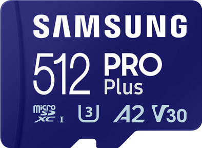 Le produit Samsung MicroSDXC PRO Plus 512 Go 130 Mo/s ne sera plus jamais disponible