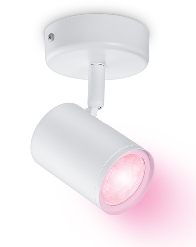 WiZ 1 spot Imageo wit - Gekleurd en Wit licht - GU10 is nooit meer leverbaar