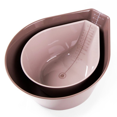 Royal VKB Mix-/Maatbeker Taupe (set van 2) is nooit meer leverbaar