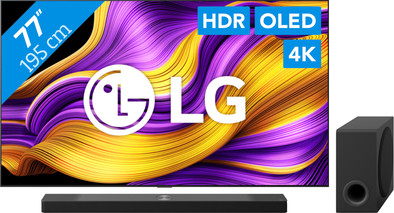 LG 77 inches OLED evo G55 4K (2025) + LG DS95TR is no longer available