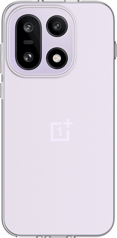 Just in Case Soft Design OnePlus 15 Back Cover Transparant is nooit meer leverbaar
