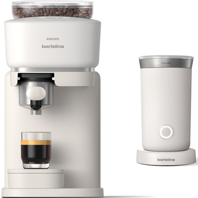Le produit Philips Baristina BAR303/00 Blanc + Mousseur à Lait ne sera plus jamais disponible