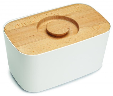 Joseph Joseph Brooddoos met snijplank wit is nooit meer leverbaar