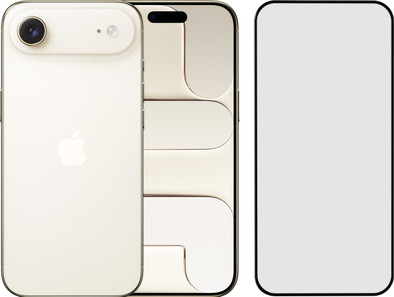 Apple iPhone Air 1TB Goud + BlueBuilt Screenprotector Glas is nooit meer leverbaar