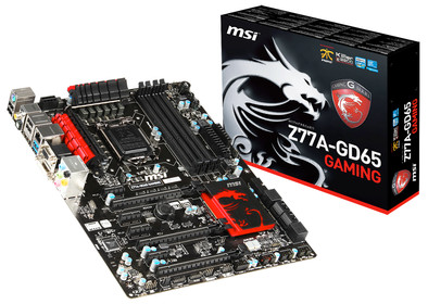 MSI Z77A-GD65 Gaming is nooit meer leverbaar