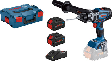Bosch Professional GSB 18V-150 C BITURBO 8,0 Ah ProCORE Accu (2x) Starterspakket is nooit meer leverbaar