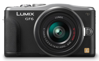 Panasonic Lumix DMC-GF6 zwart + 14-42mm II is nooit meer leverbaar