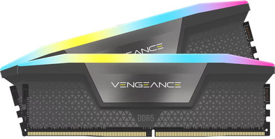 CORSAIR Vengeance RGB 32GB (2x16GB) DDR5 DIMM 6400MT/s CL36 XMP is nooit meer leverbaar