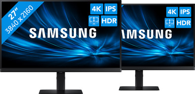 Samsung LS27D800UAUXEN Duo Pack is nooit meer leverbaar