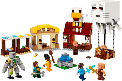 Le produit LEGO Minecraft - Les Ghasts à l'Attaque du Village 21273 ne sera plus jamais disponible