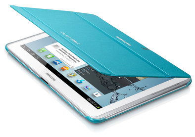 Samsung Galaxy Tab 2 10.1 Book Cover Blue is nooit meer leverbaar