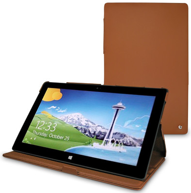 Noreve Tradition Leather Case Microsoft Surface RT Brown is nooit meer leverbaar