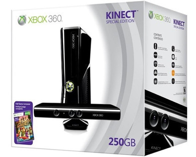 Xbox 360 250 GB + Kinect is nooit meer leverbaar