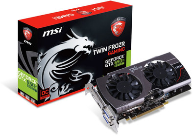 MSI N650Ti TF 2GD5/OC BE is nooit meer leverbaar