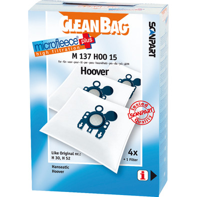 Cleanbag PurePower Stofzuigerzakken (4 stuks) is nooit meer leverbaar