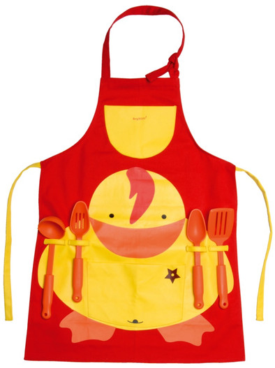 Berghoff Sheriff Duck Keukenschort met keukenhulpjes is nooit meer leverbaar